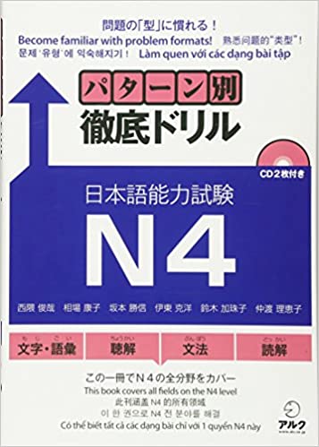 Pattern betsu tetteidrill Nihongo Noryoku Shiken N4